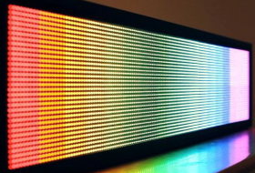 Видео экран размером 2х2, Р10 (1RGB или 1R1G1B): Полноцветный видео экран с шагом Р10 мм. Габаритный размер 1960х1960х130 мм. Размер информационного поля: 1920х1920 мм. Цвет свечения RGB.