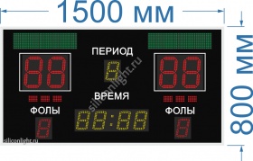 Табло для баскетбола №22. Размер 1130х750х60 или 130 мм.